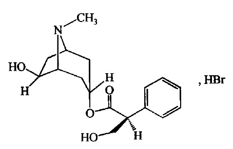 氢溴酸山莨菪碱